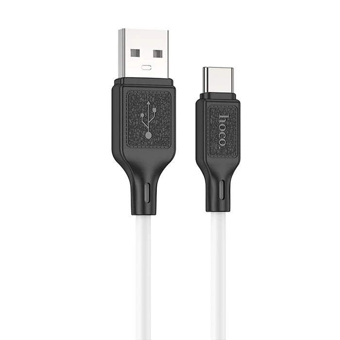 Nevamel HOCO X90 USB to Type-C 3A Silikon Hızlı Şarj ve Data Kablosu-(5775)