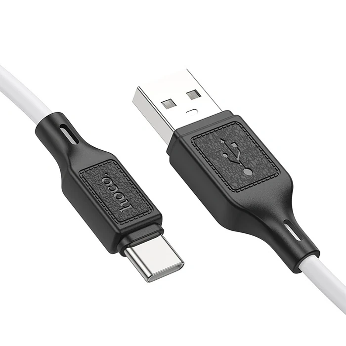 Nevamel HOCO X90 USB to Type-C 3A Silikon Hızlı Şarj ve Data Kablosu-(5775)