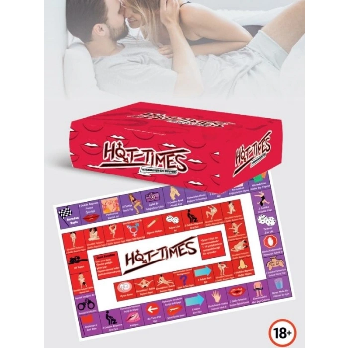 Nevamel® Hot Times Yetişkinlere Özel Cinsel İlişki Yatak Kutu Oyunu