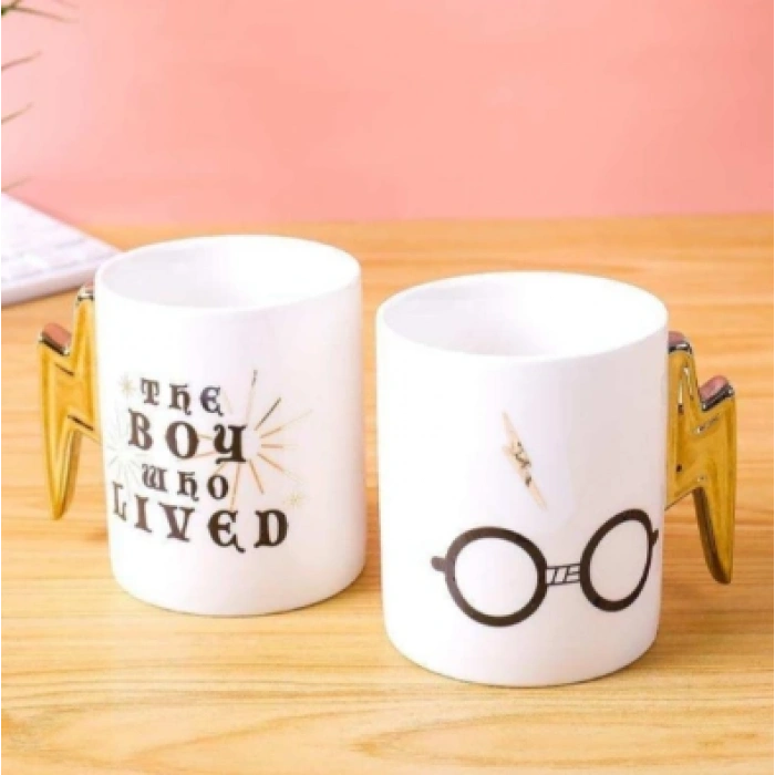 Nevamel HP Gözlük Şimşek Tasarımlı Kupa Bardak