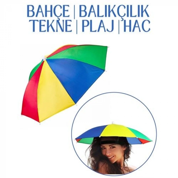 Nevamel® HSNET Relax Eller Serbest 4 Mevsim Kafa Şemsiyesi