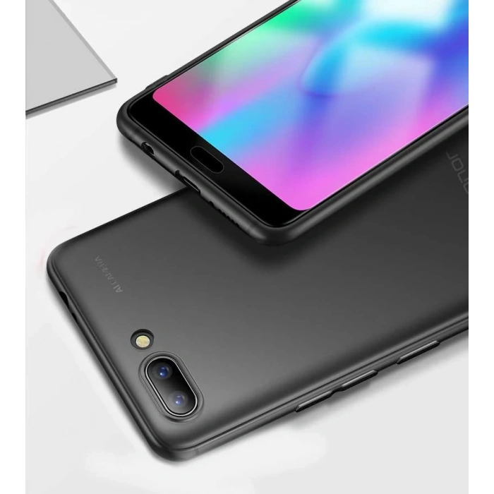 Nevamel Huawei Honor 9i Slim Fit Soft Premium Silikon Kamera Korumalı Kılıf-(5775)