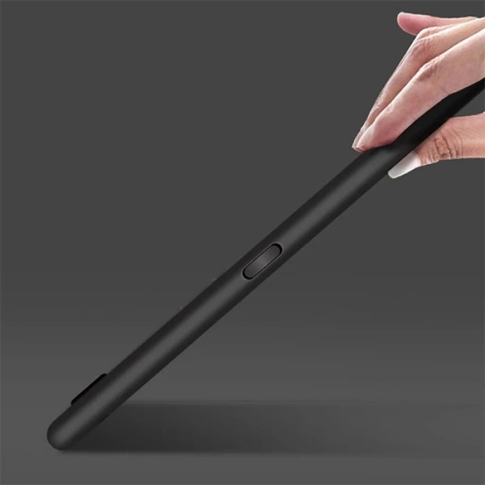 Nevamel Huawei Nova 4 Kamera Korumalı Fit Silikon Kılıf-(5775)