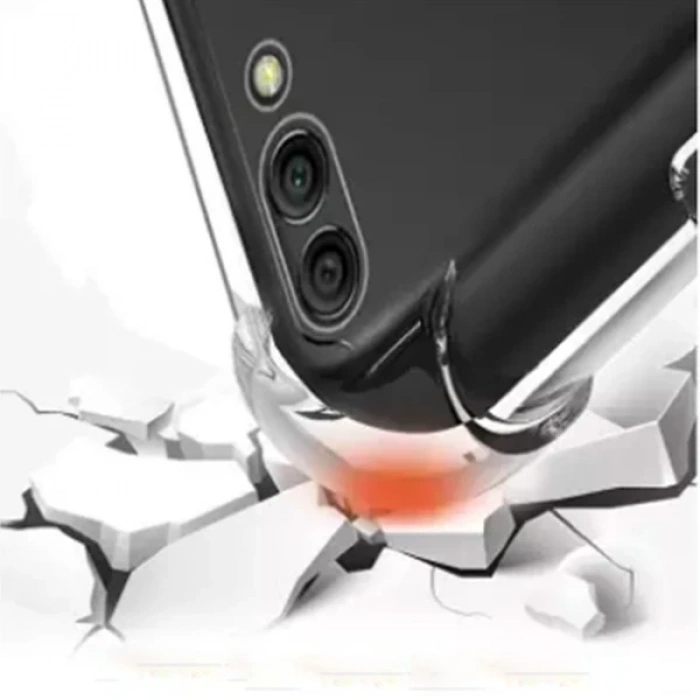 Nevamel Huawei Y9 2018 Anti-Drop Darbe Emici Silikon Kılıf-(5775)