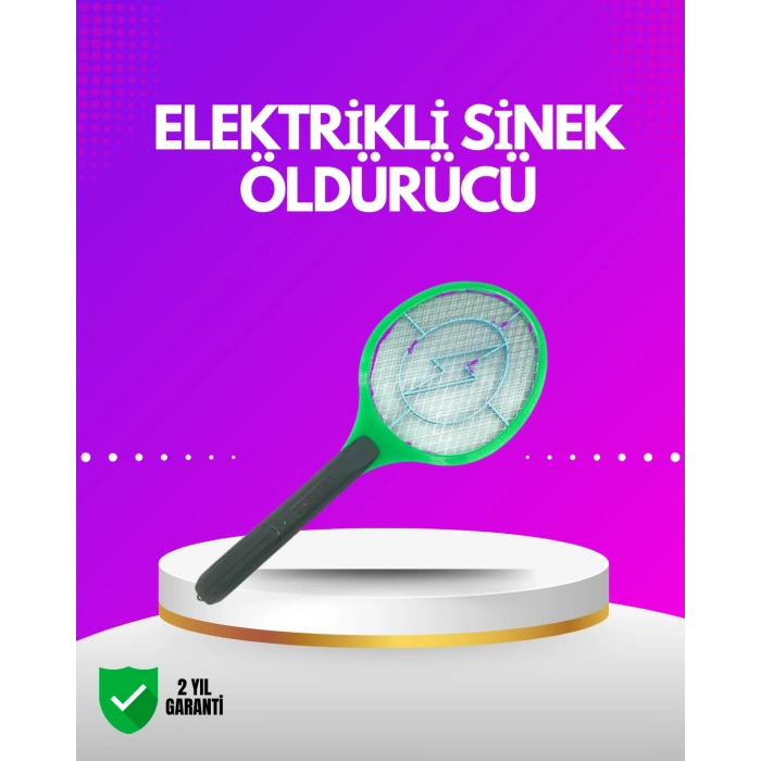 Nevamel® İç ve Dış Mekan Elektrikli Sinek Öldürücü | Hafif ve Ergonomik Tasarım