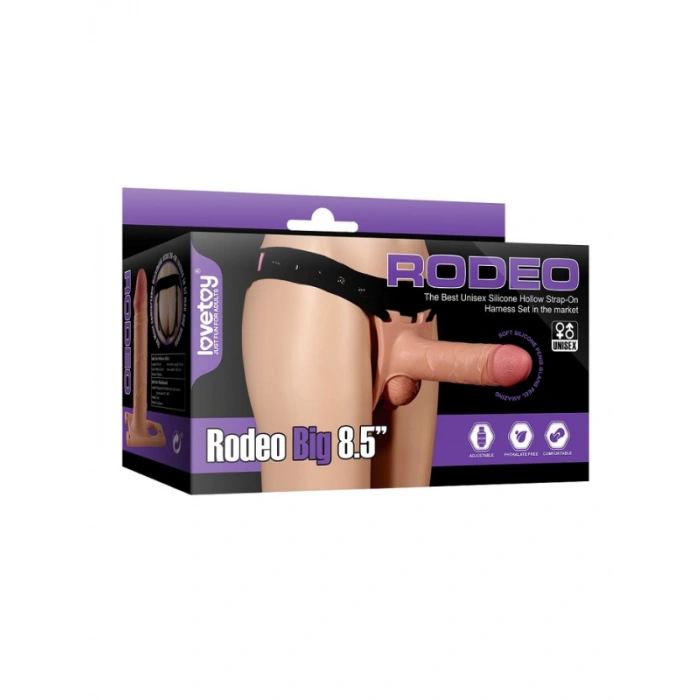 Nevamel® Ingen Rodeo Hollow Big Strapon Set 8.5 Inç