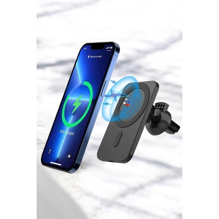 Nevamel İOS Uyumlu Manyetik Tasarım Magsafe İphone 12/13/14/15 Uyumlu Powerbank