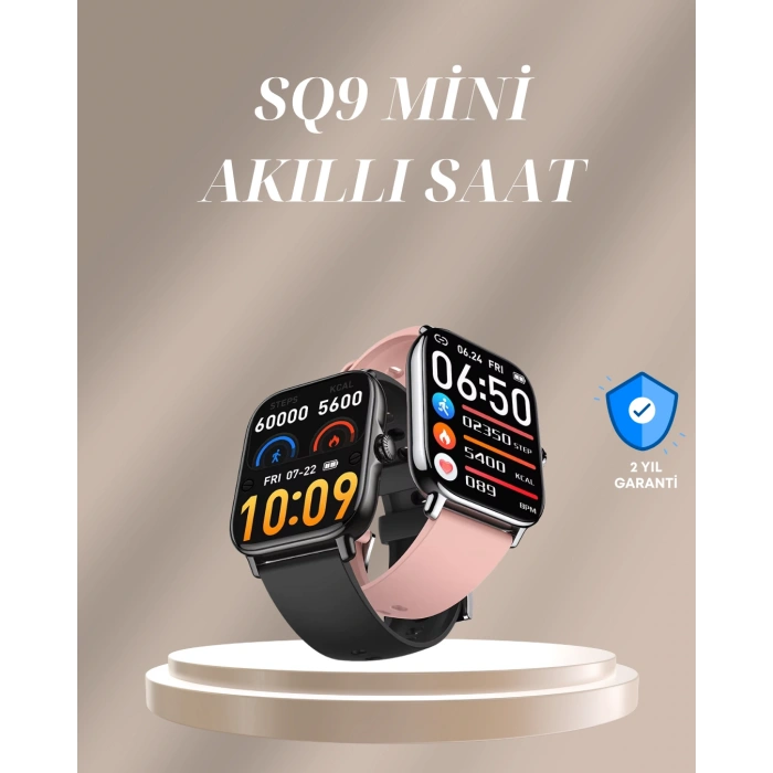 Nevamel IP67 Suya Dayanıklı AMOLED Akıllı Saat Bildirim ve Sağlık Takip Özellikli