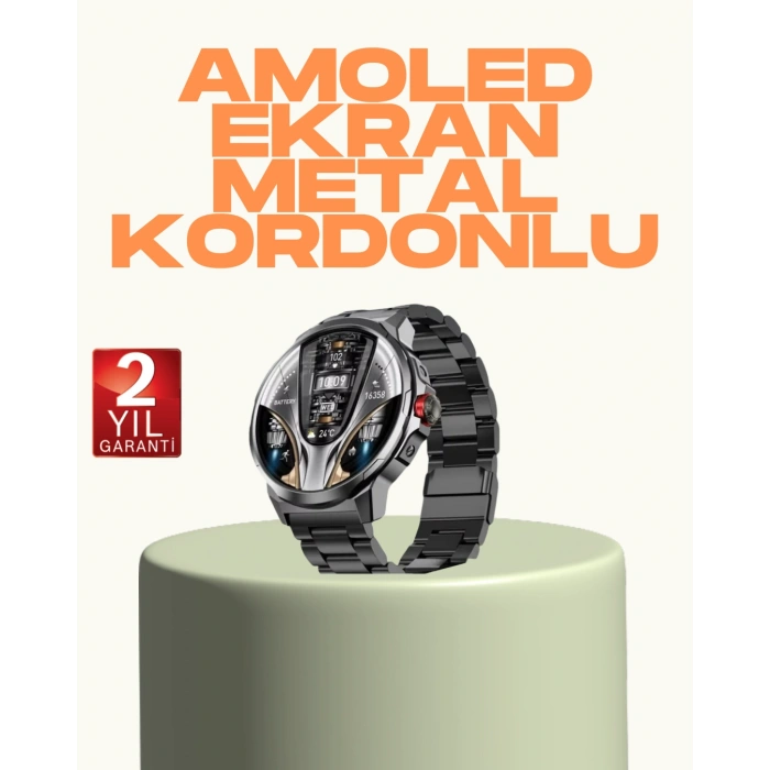 Nevamel IP68 Su Toz Dirençli SW80 Akıllı Saat Android iOS Uyumlu