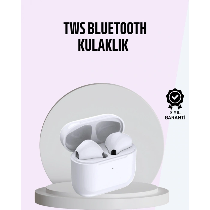 Nevamel® iPhone 11 12 13 14 15 Pro Max Uyumlu TWS Kulaklık Gürültü Önleyici Stereo Ses