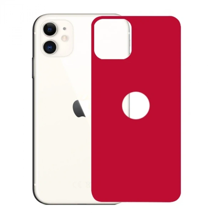 Nevamel İPhone 11 6.1 inch  Full Arka Koruma Tempered Kırılmaz Cam-(5775)