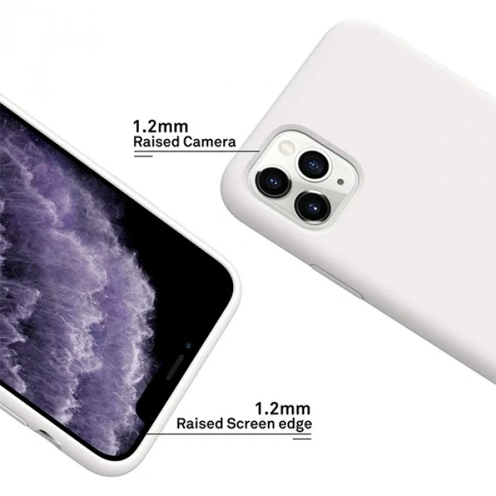 Nevamel iPhone 11 Pro 5.8inc 2019 Lansman Kılıf İçi Kadife Soft Silikon Kılıf-(5775)