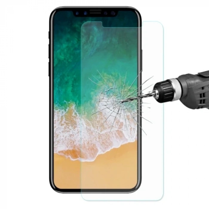 Nevamel İPhone 11 Pro/ X/ İPhone Xs Kırılmaz Tempered  Cam Ekran Koruyucu-(5775)