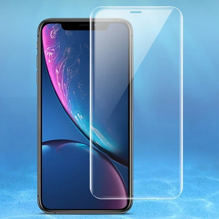 Nevamel İPhone 11-XR 3D Hidrojel Membran Ekran Koruyucu-(5775)