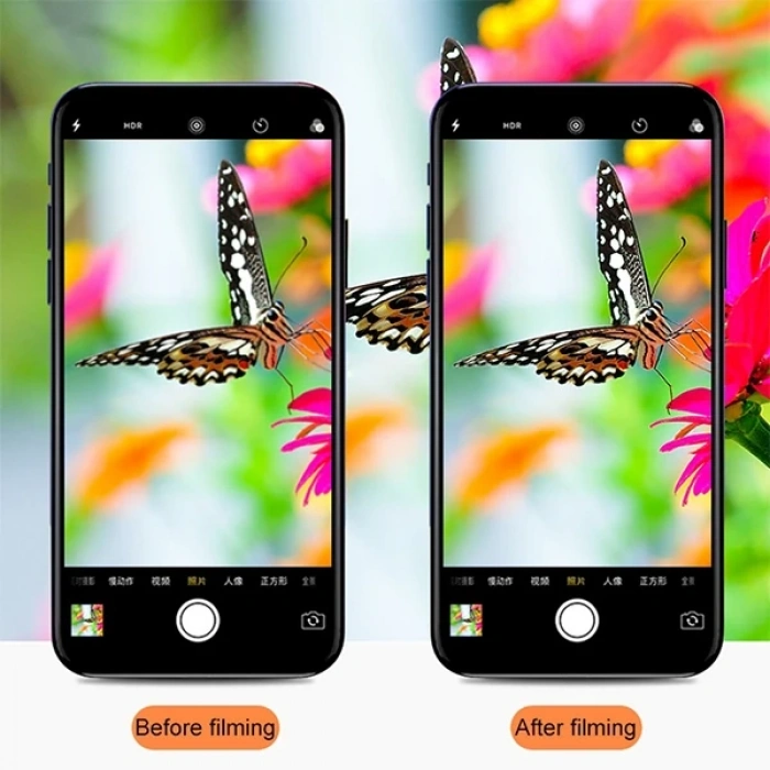 Nevamel iPhone 11 Yüksek Çözünürlüklü Kamera Lens Koruma Camı-(5775)