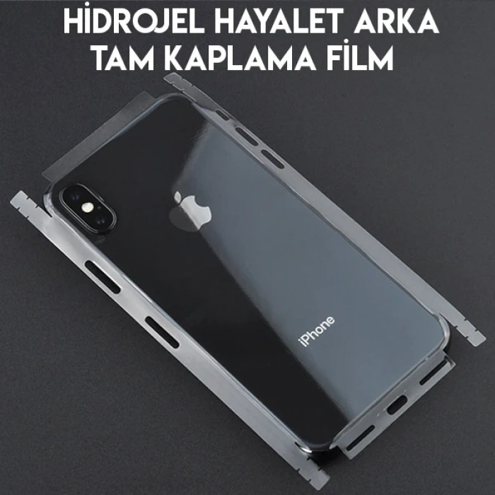 Nevamel İPhone 12  6.1 Hidrojel Hayalet Arka Yan Tam Kaplama Koruyucu Film-(5775)