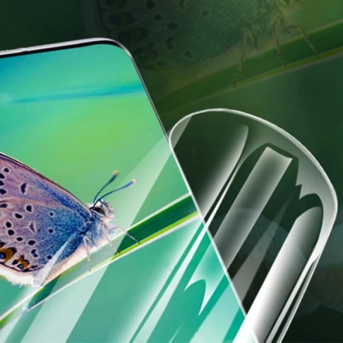 Nevamel İPhone 12 Mini 5.4 Full Kaplama Hidrojel Film Full Ekran Koruyucu-(5775)