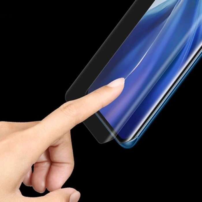 Nevamel iPhone 12 Pro Max 6.7 Full Kaplama Hidrojel Film Full Ekran Koruyucu-(5775)