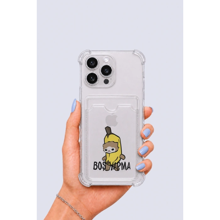 Nevamel® iPhone 13 Pro Max Kartlıklı Boş Yapma Desenli Kılıf