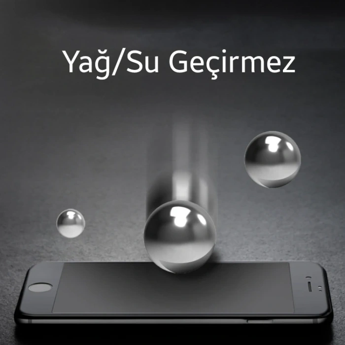 Nevamel iPhone SE3-SE2 İPhone 8-7 3D Full Privacy Gizlilik Kırılmaz Cam Ekran Koruyucu-(5775)