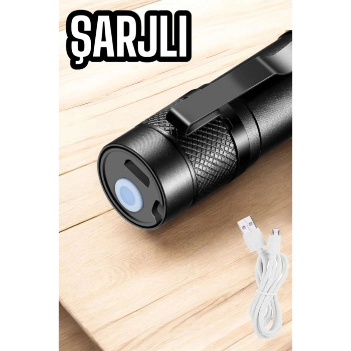 Nevamel® Işıldak El Feneri Kamp Lambası Mini Taşınabilir Acil Durum Lambası Fener Led Işık