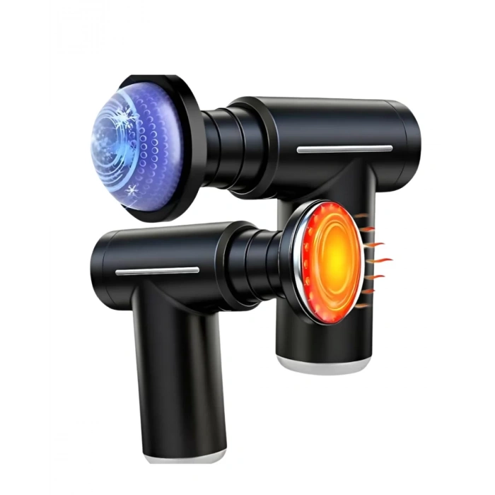 Nevamel® Isıtmalı Soğutmalı Masaj Tabancası 3200 RPM Sessiz Motor USB C Şarjlı