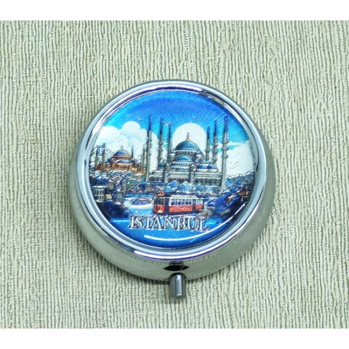 Nevamel® İstanbul Temalı İlaç Kutusu - Model 5