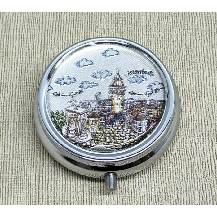 Nevamel® İstanbul Temalı İlaç Kutusu - Model 6