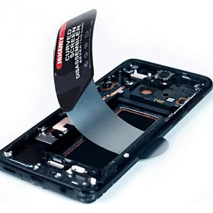 Nevamel Jakemy JM-OP18 Kavisli Ekran Söküm Bıçağı Paslanmaz Çelik 0.1mm-(5775)