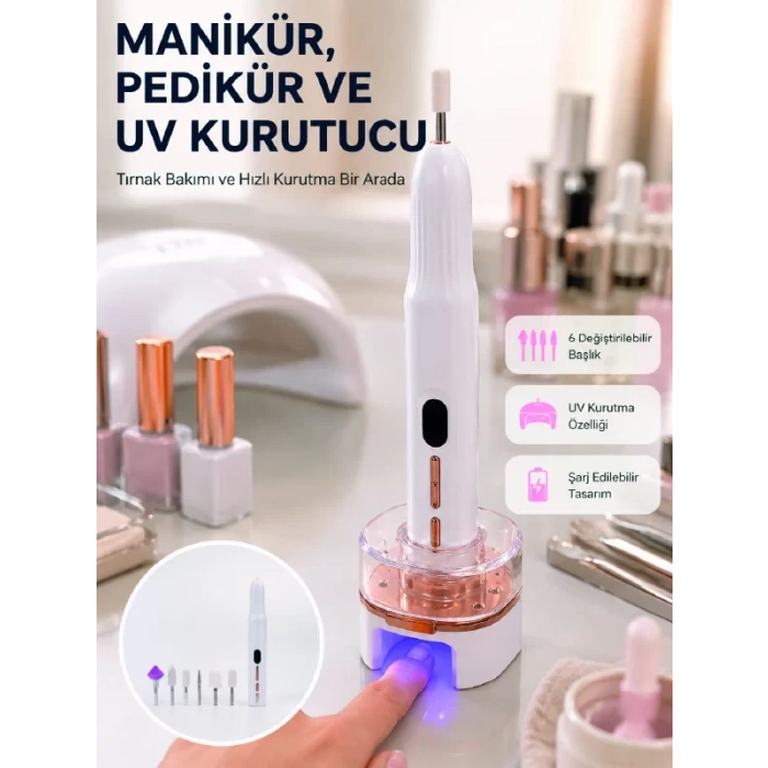 Nevamel® Jel Oje Kurutma ve Tırnak Bakımı Cihazı