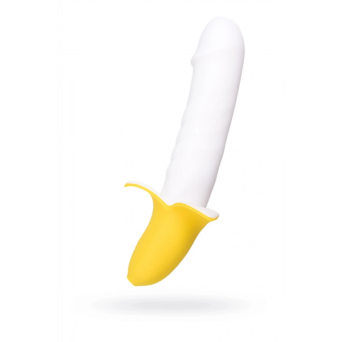 Nevamel® Jos B-Nana Vibratör, Silikon, Beyaz, 19 Cm