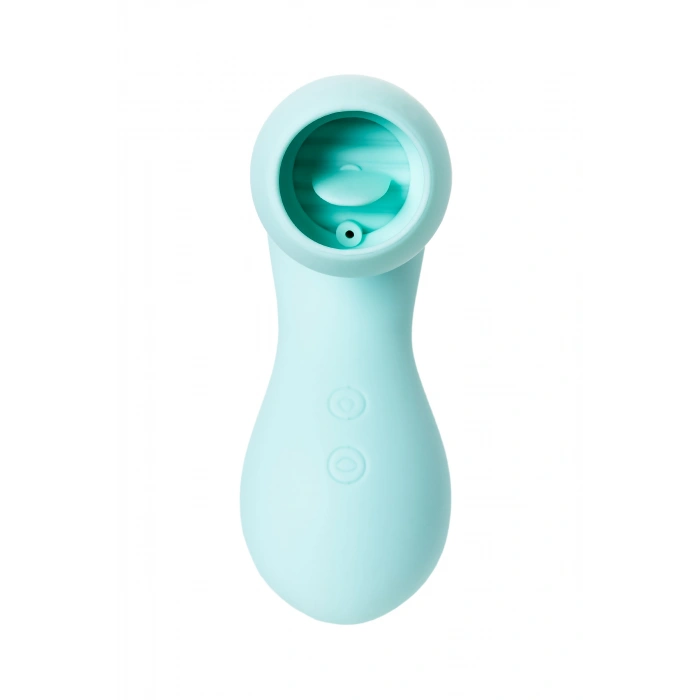 Nevamel® Jos Di̇ngo Dilli Klitoral Vakum Vibratörü, Silikon, Cam Göbeği, 9,5 Cm