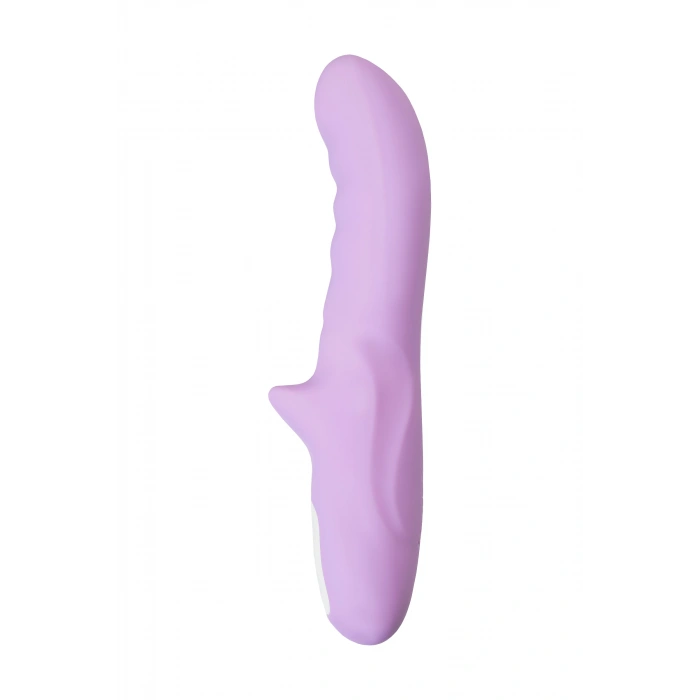 Nevamel® Jos Döndürücü Vibratör Jos Merry-Gor, Silikon, Mor, 20,7 Cm