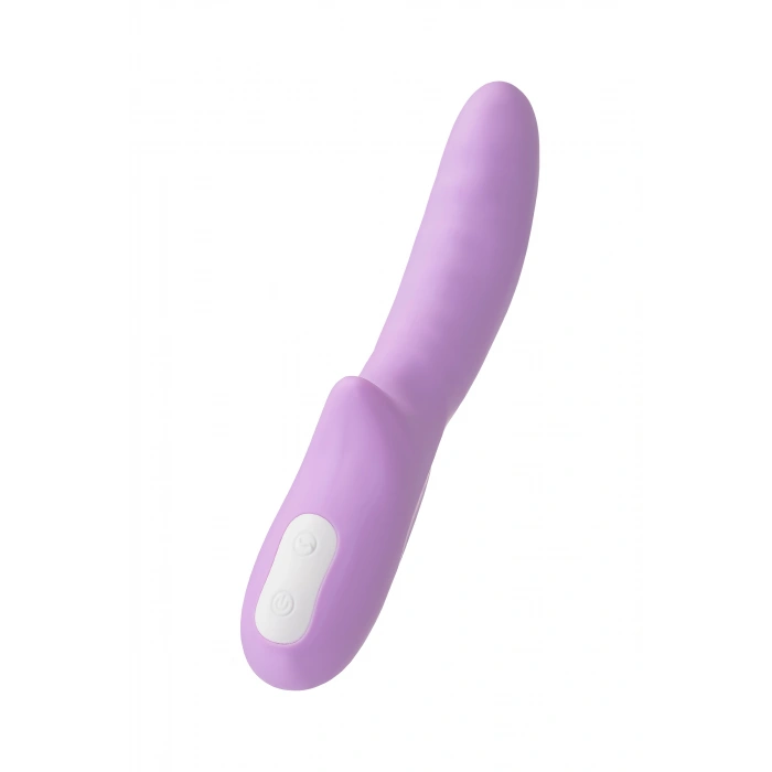 Nevamel® Jos Döndürücü Vibratör Jos Merry-Gor, Silikon, Mor, 20,7 Cm