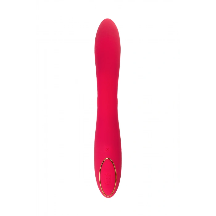Nevamel® Jos Enila Vakum Dalgalı Vibratör, Silikon, Pembe, 23 Cm