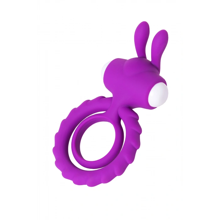 Nevamel® Jos Good Bunny Penis Halkası, Silikon, Mor, 9 Cm