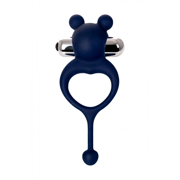 Nevamel® Jos Mi̇ckey Penis Halkası, Silikon, Mavi, 12,5 Cm