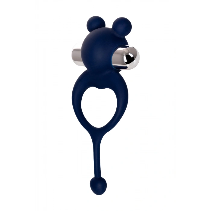 Nevamel® Jos Mi̇ckey Penis Halkası, Silikon, Mavi, 12,5 Cm