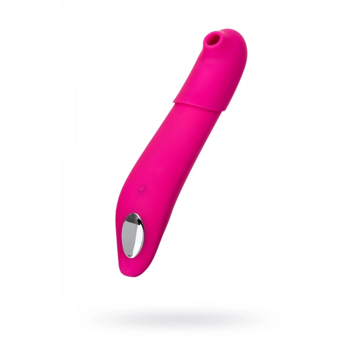 Nevamel® Jos Oscar 2Si 1 Arada Vakum Dalgası Vibratör , Silikon, Pembe, 20.5 C