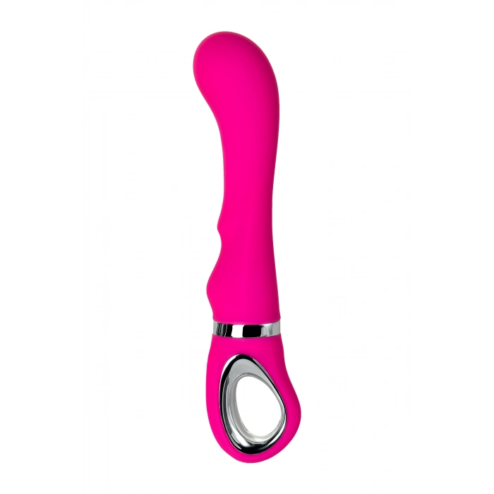 Nevamel® Jos Pi̇lo Vibratör, Wow Modlu, Silikon, Pembe, 20 Cm