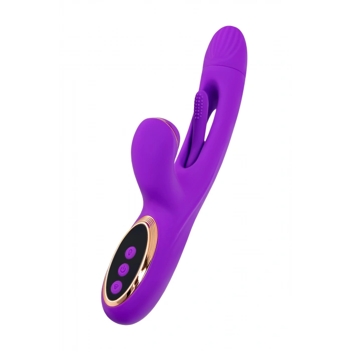 Nevamel® Jos Pitti Silikon Mor 24Cm Dil Vibratör Vakum Stimülasyon Seks Oyuncakları Kadınlar Için