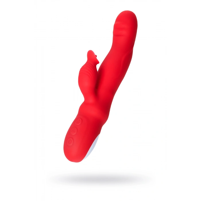 Nevamel® Jos Redli Vibratör, Silikon, Kırmızı, 21 Cm