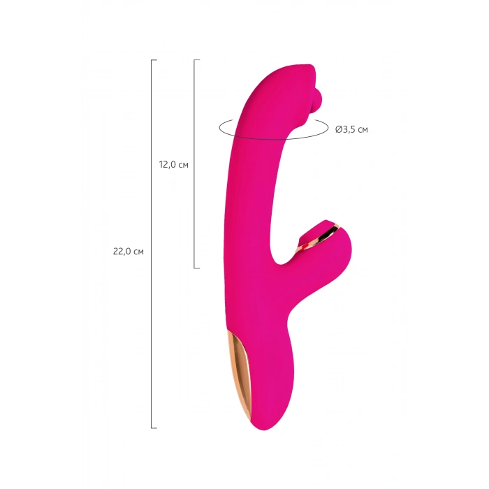 Nevamel® Jos Rolli Silikon Pembe 22Cm Vakum Stimülasyon Topu Vibratör Bayanlara Seks Oyuncakları Kadın Için