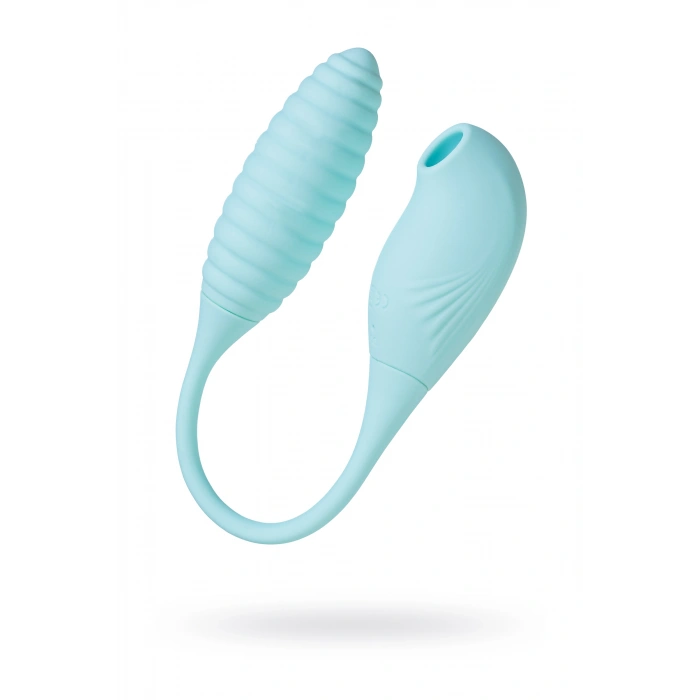 Nevamel® Jos Roow Vakum Dalgası Stimülatörü, Silikon, Mavi, 36 Cm