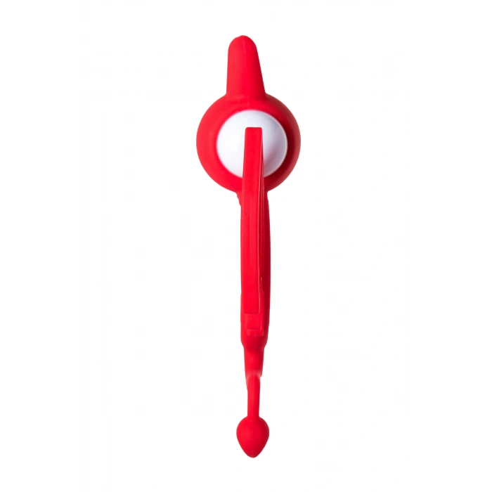 Nevamel® Jos Sweet Devi̇l Penis Halkası, Silikon, Kırmızı, 8,5 Cm