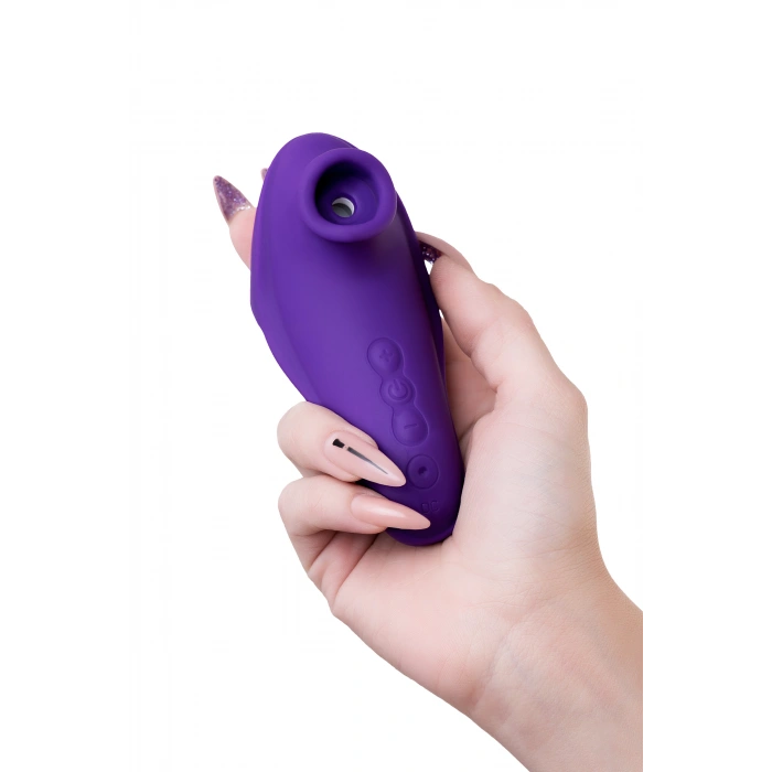 Nevamel® Jos Swizzy Klitoral Uyarıcı - Vibratör, Silikon, Mor, 12 Cm