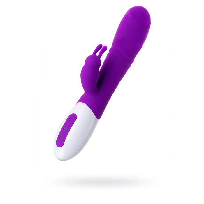 Nevamel® Jos Taty Klitoral Uyarıcı Vibratör, Silikon, Mor, 21,5 Cm