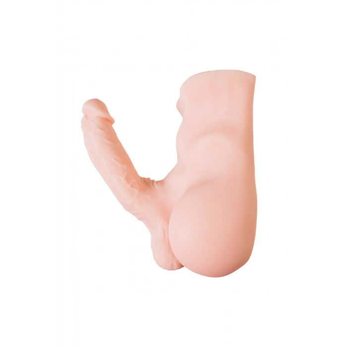 Nevamel® Juicy Pussy Erkeklik Organı Ile Masturbator Manuel, Tpe, Ten, 25 Cm