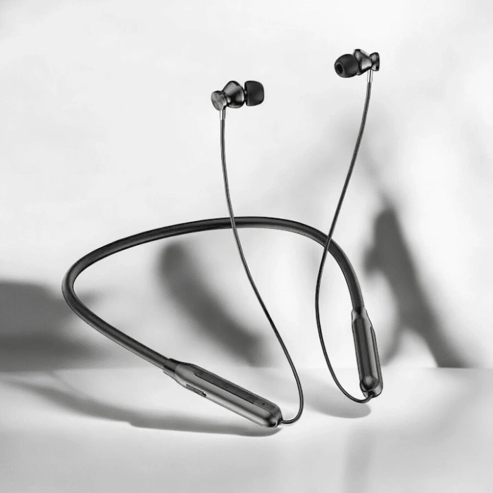 Nevamel Kablolu Bluetooth Kulaklık Boyun Bantlı ANC Özelliği Yüksek Ses Kaliteli 100 saat