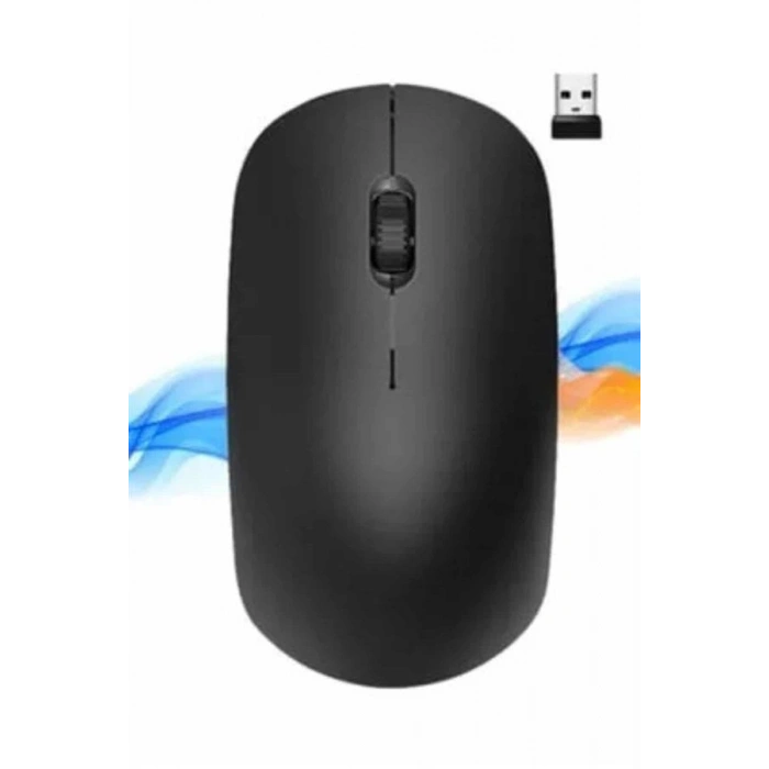 Nevamel Kablosuz Bağlantı Yüksek Hassasiyetli Kablosuz Wireless Siyah Mouse